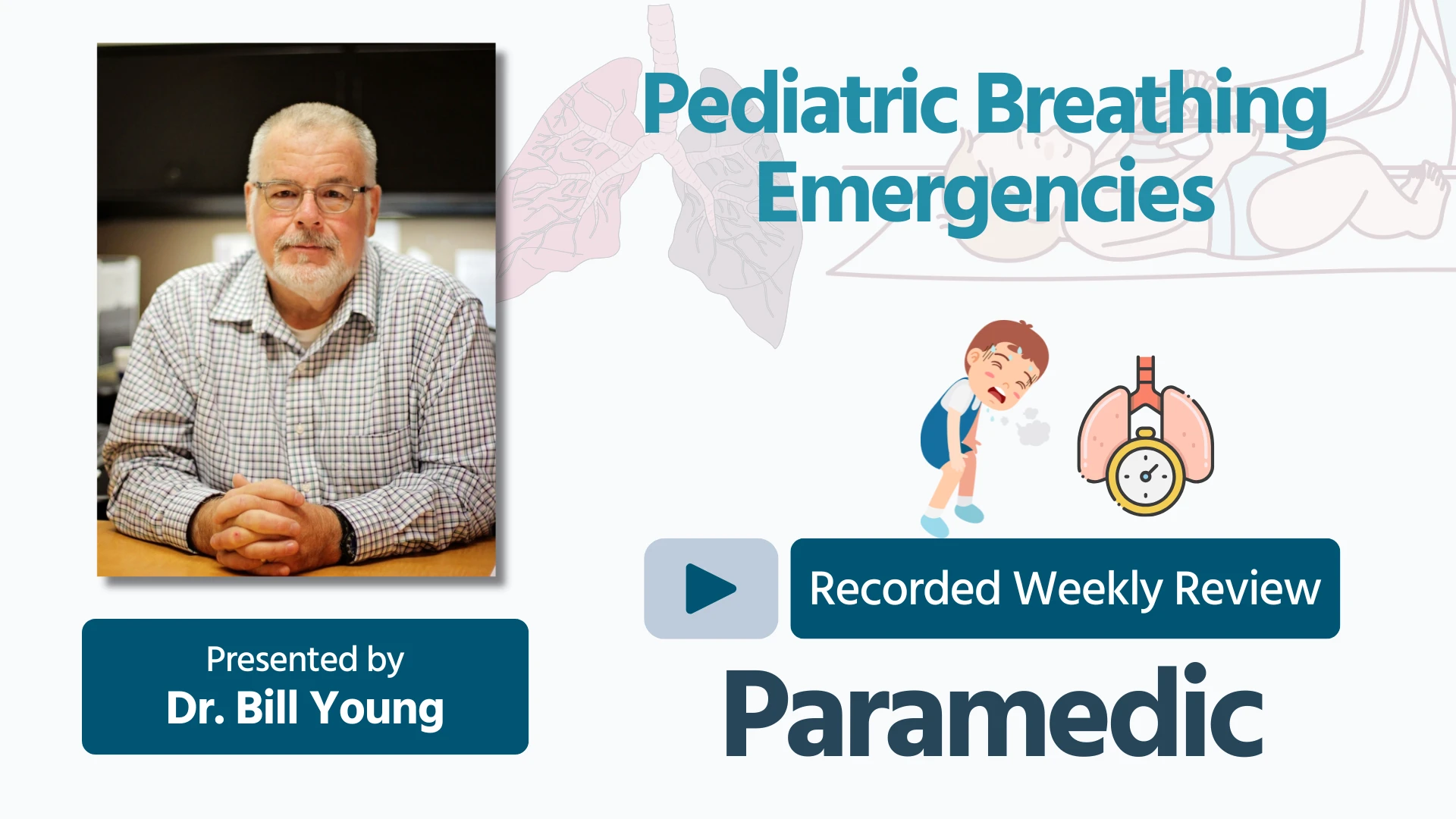 Paramedic Review: Tiny Airways, Big Problems: Pediatric Breathing Emergencies Thumbnail